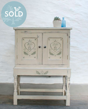 Pedran hand painted Cabinet