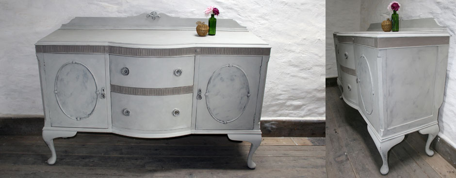 Pedran hand painted Pretty French style sideboard/dresser