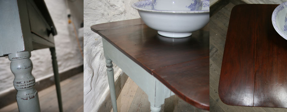 Pedran hand painted Pretty Vintage Pembroke Table