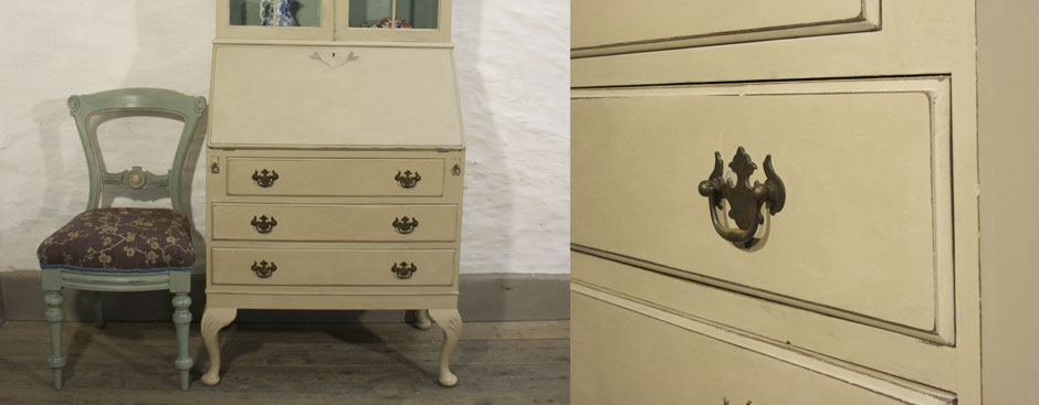 Pedran hand painted Bureau Secretaire