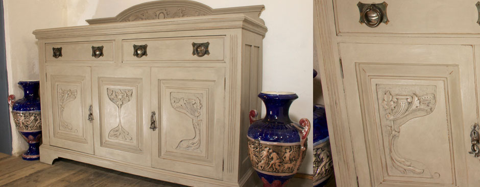 Pedran hand painted Sideboard